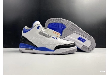WHITE CT8532-040 RETRO SHOES JORDAN AIR BLUE 3 0819